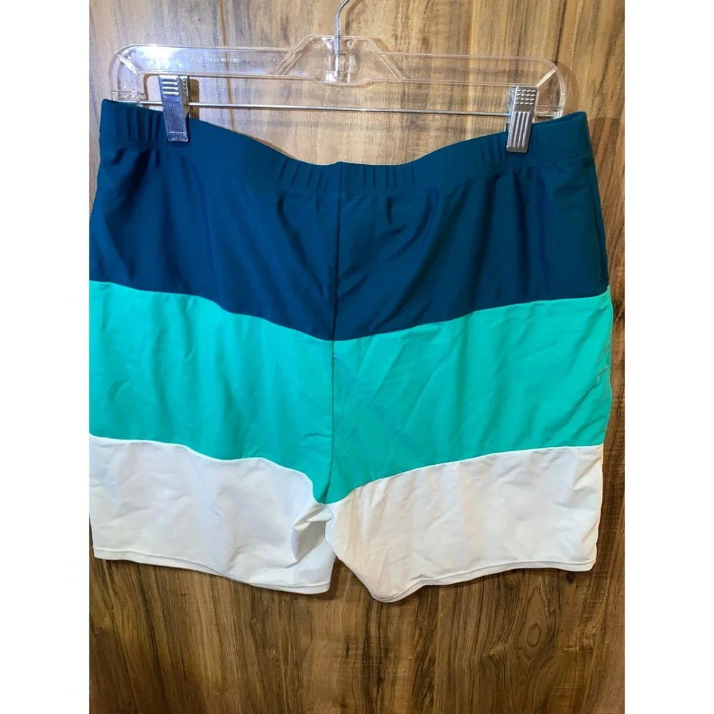 PatPat Mens‎ Colorblock SwimTrunks, XL
